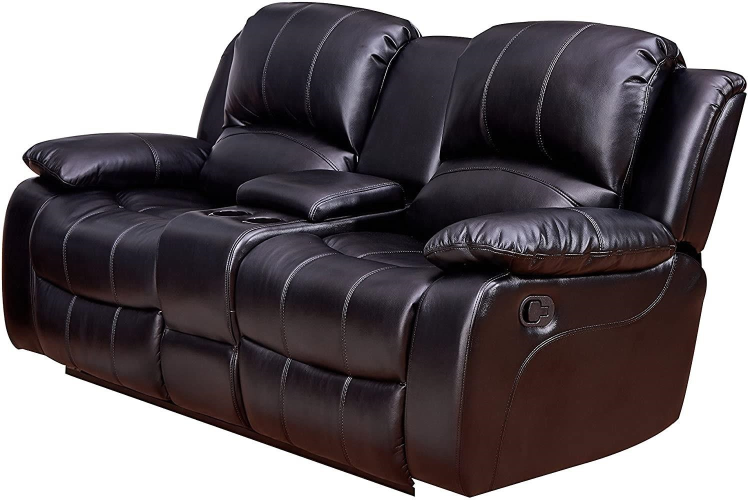 Boston 3 Piece Sofa Set / Black