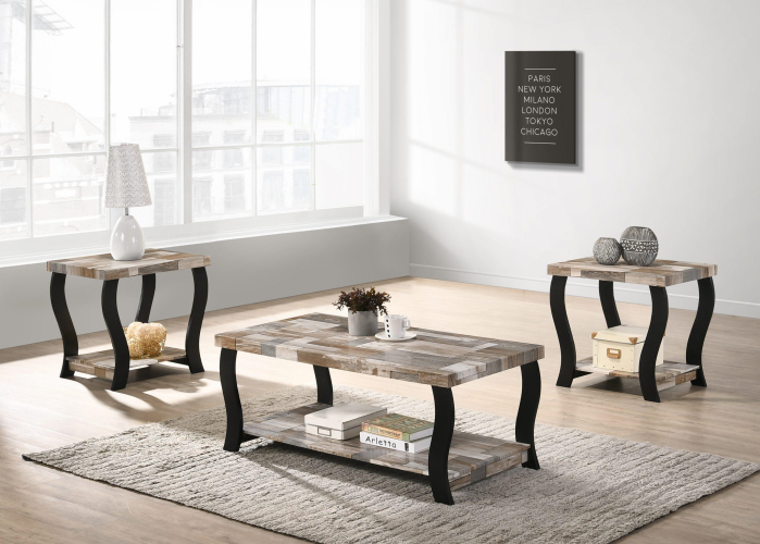 Denver 3 Piece Sofa Set + FREE Bosco Coffee Table Set