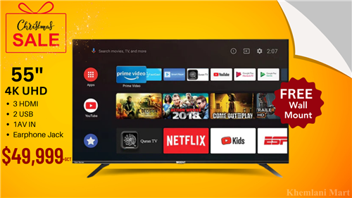 55" BLACKPOINT SMART TV