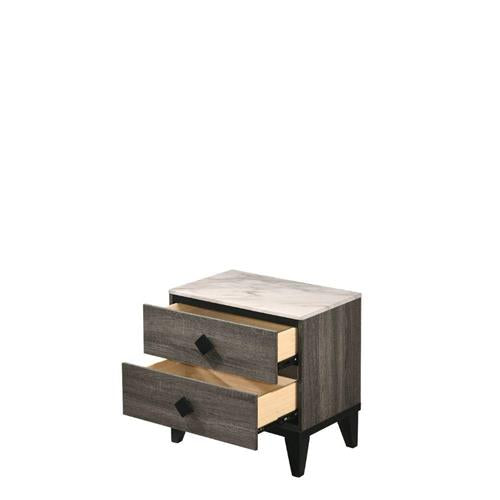 Avalon 5PC King Grey Collection - Free Night Stand