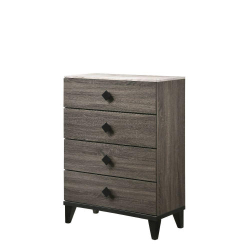 Avalon 5PC King Grey Collection - Free Night Stand