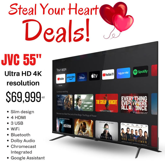 JVC 55" 4K Smart TV