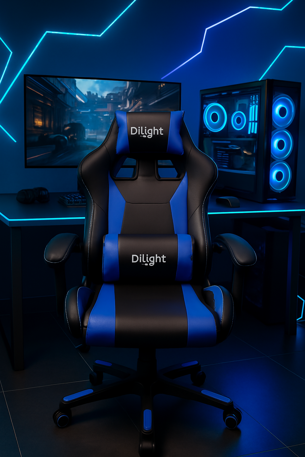 Legend Luxe Gaming Chair with Speaker
