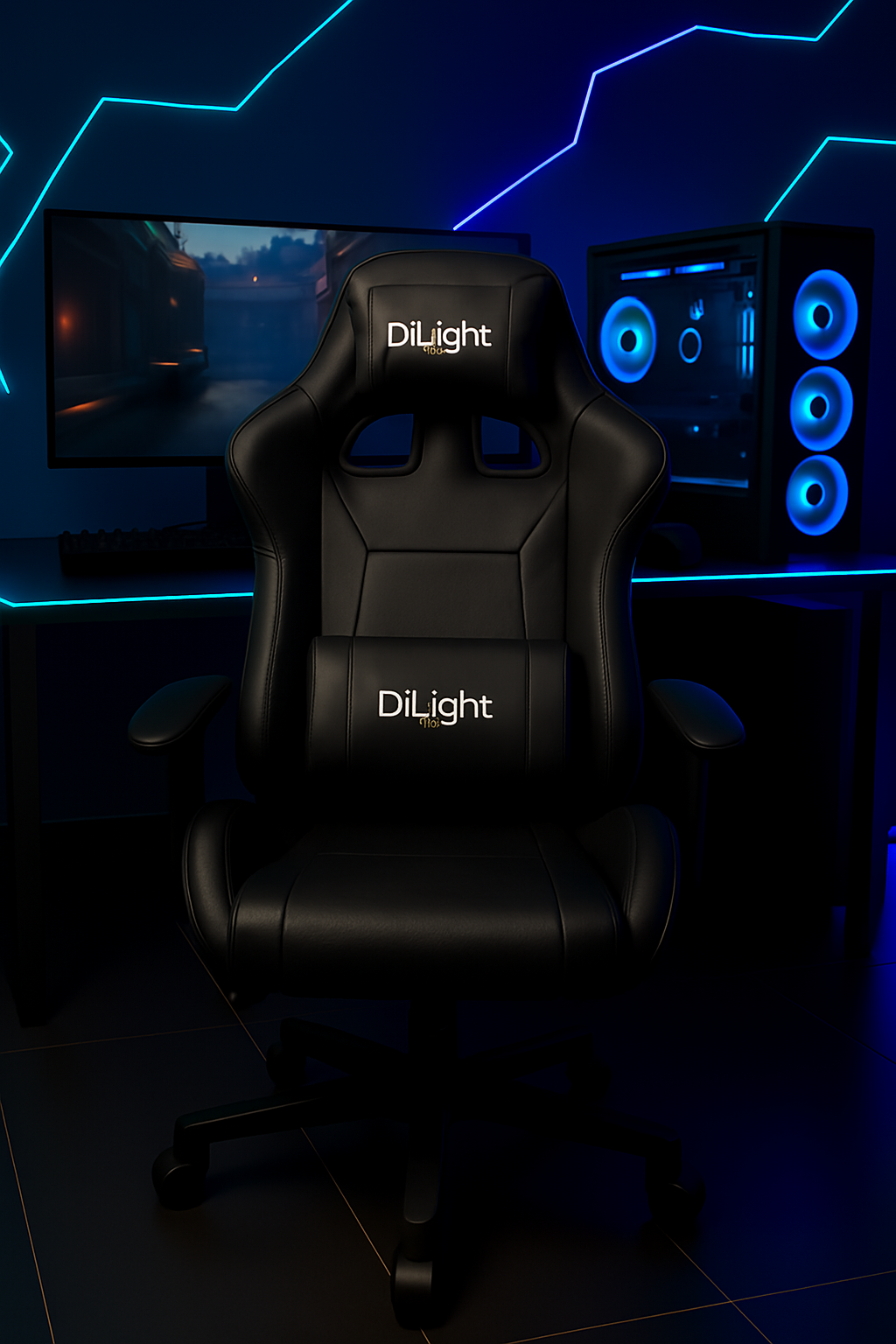 Legend Luxe Gaming Chair with Speaker