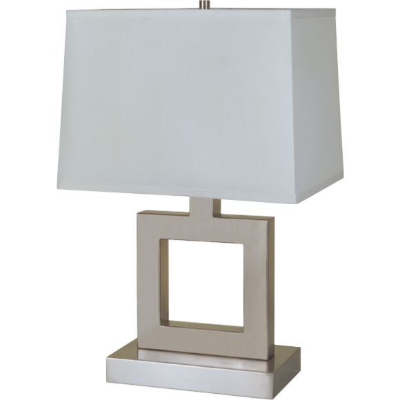 Euro Silver Table Lamp 8137-S