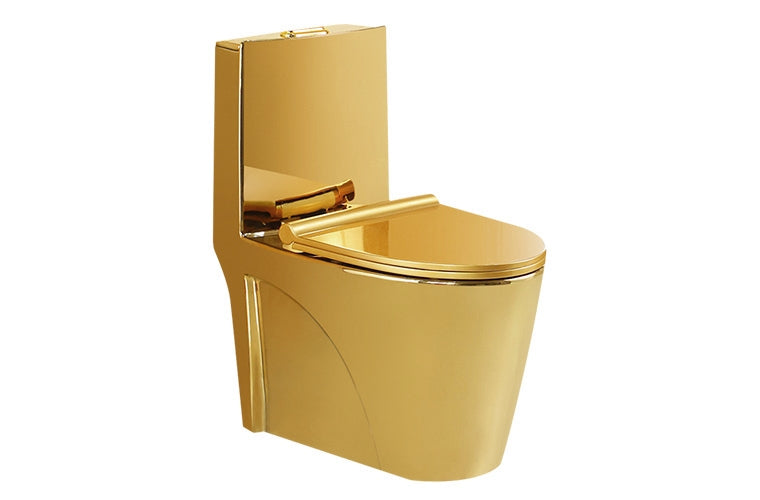 M-8137 One Piece Toilet - Gold