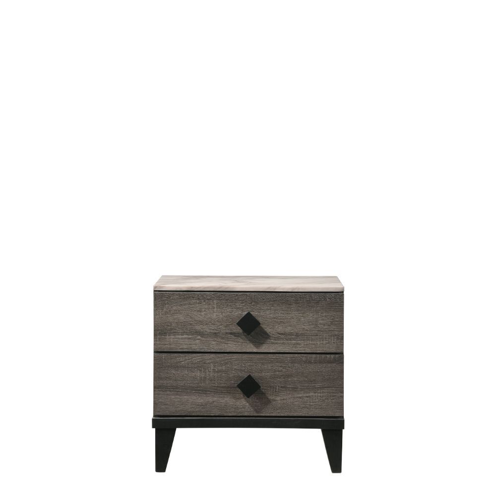 Avalon Nightstand Grey Khemlani Mart