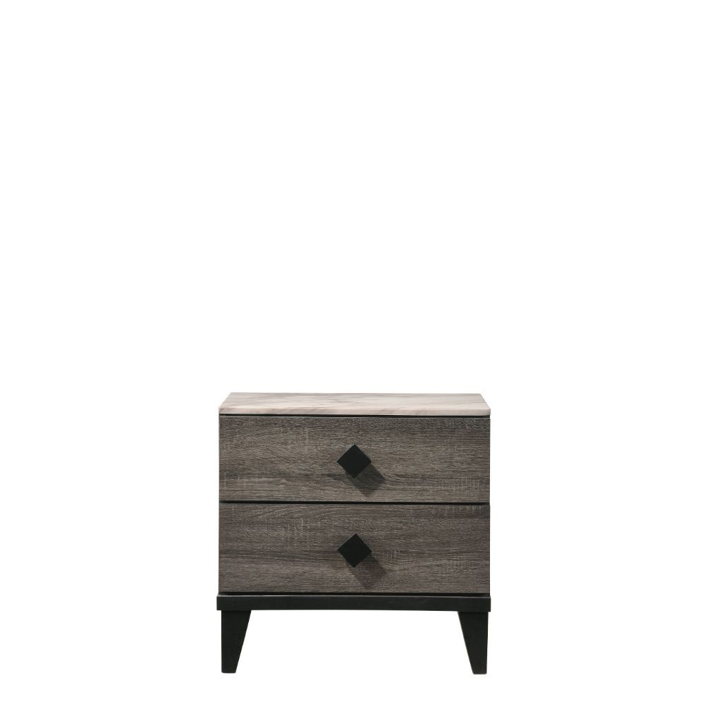 Avalon Nightstand - Grey