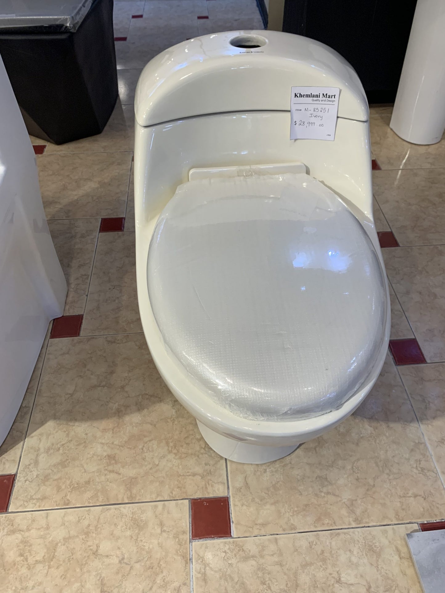 M-8525 One Piece Toilet - Ivory
