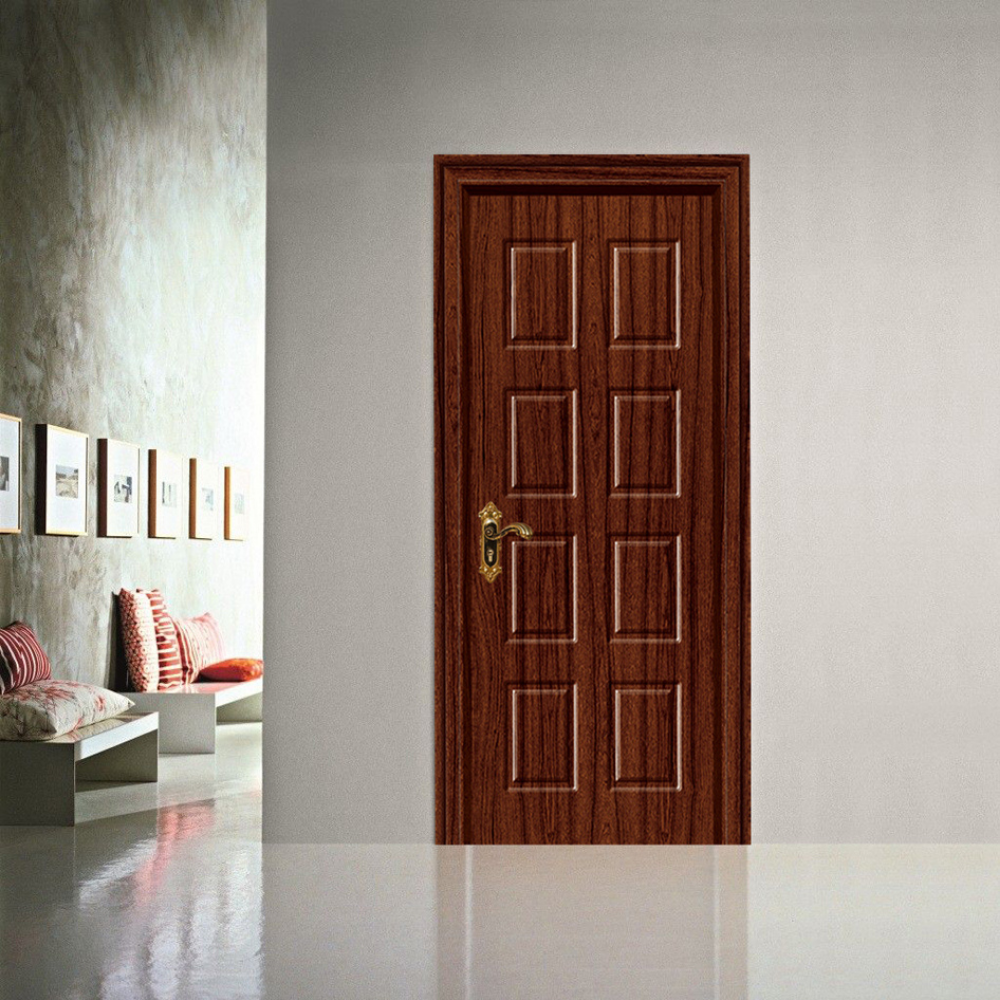 8 Panel Door - Hollow Core Door - Burma Sandal Wood