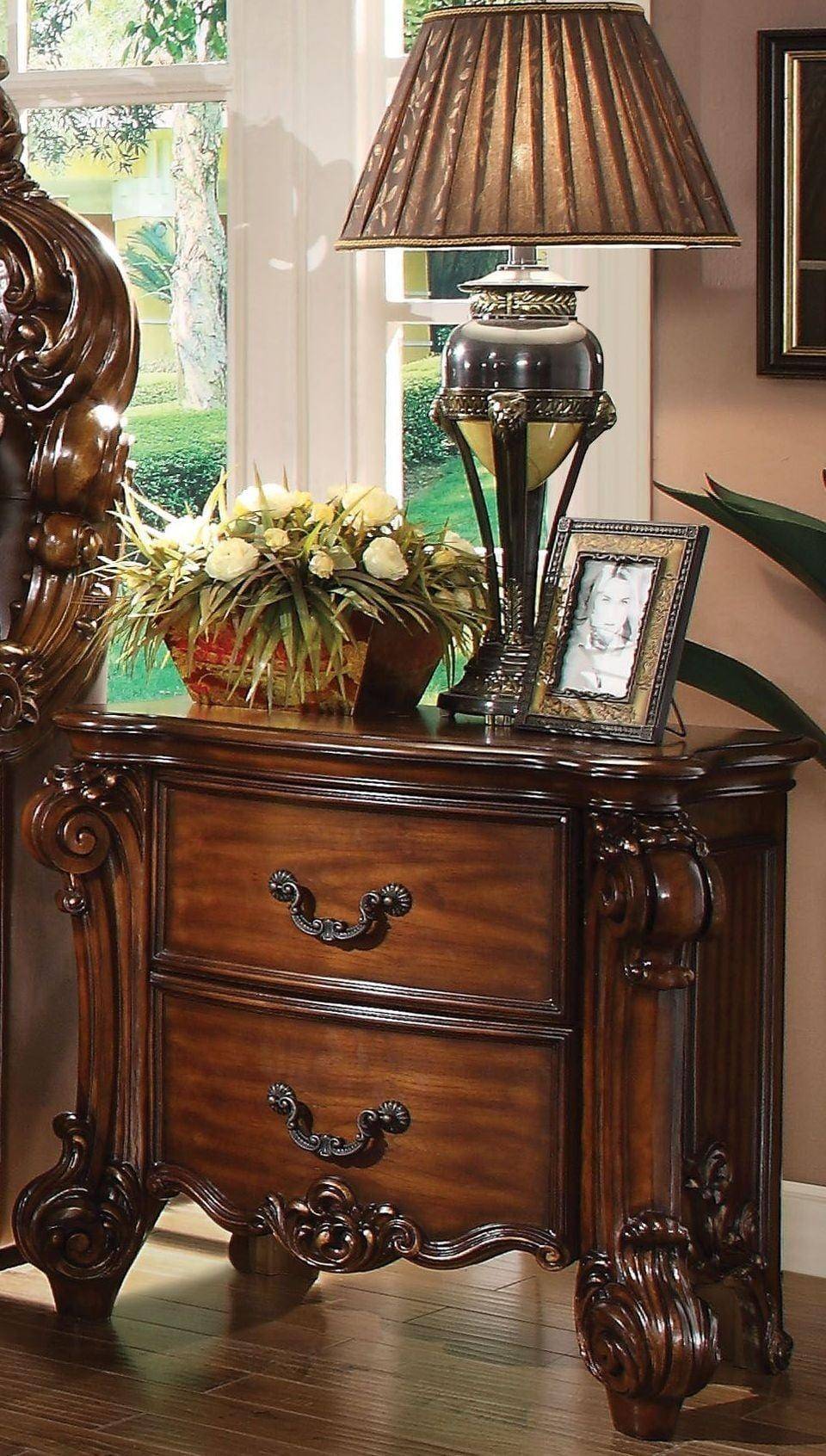 The Vendome Brown Nightstand