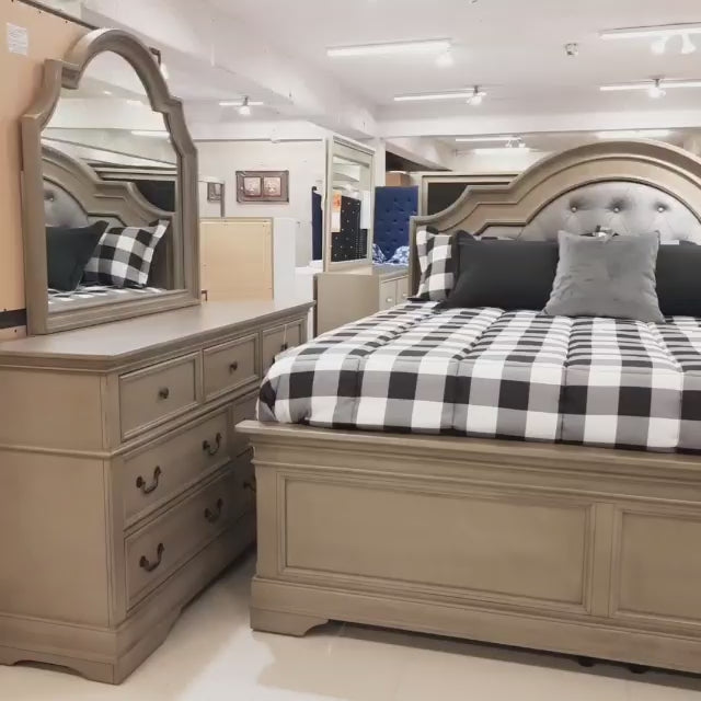 Platinum Elegance 5PC Queen Collection | FREE Nightstand